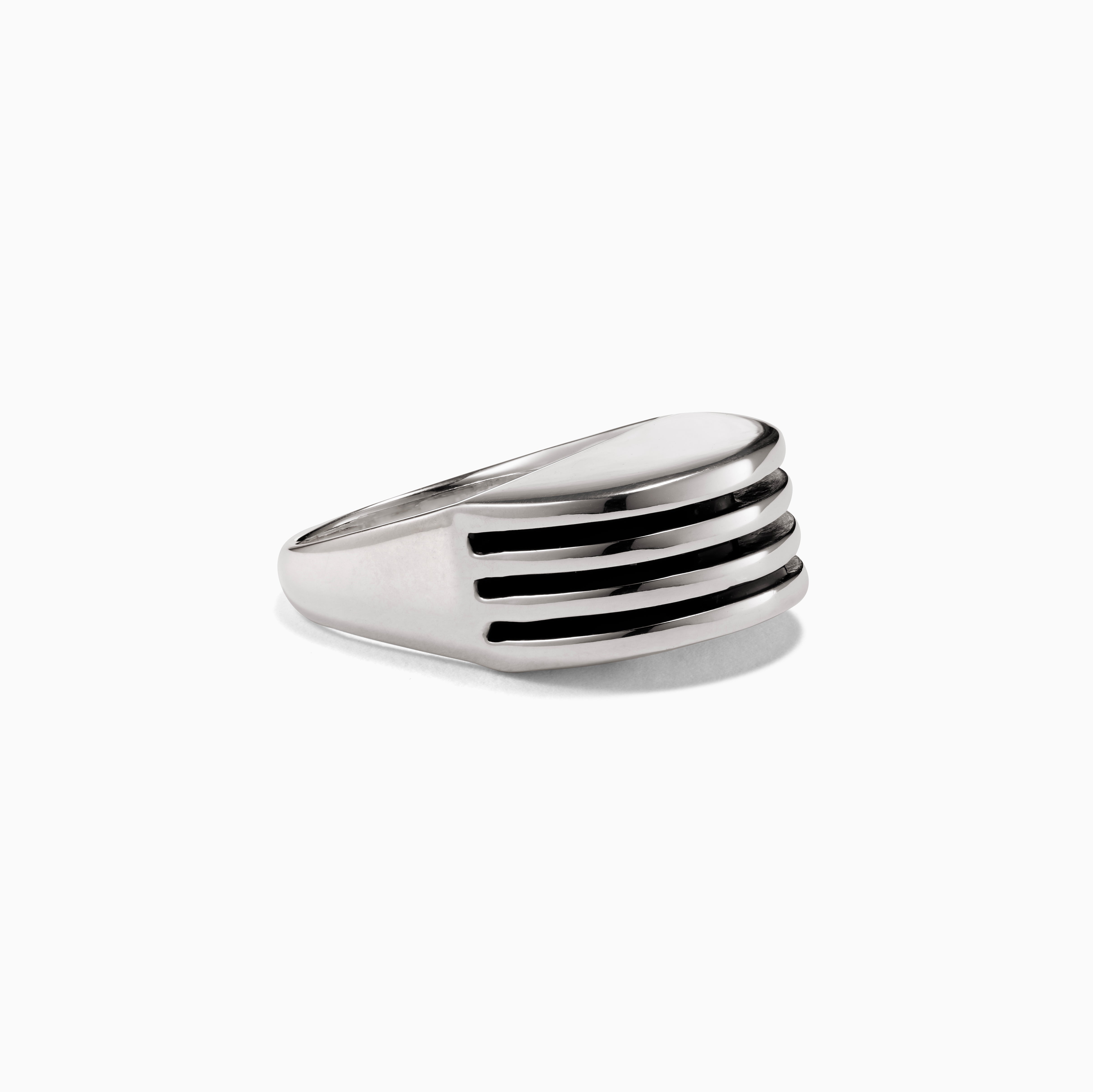AGMES .925 Sterling Silver Boeri Ring on white background.