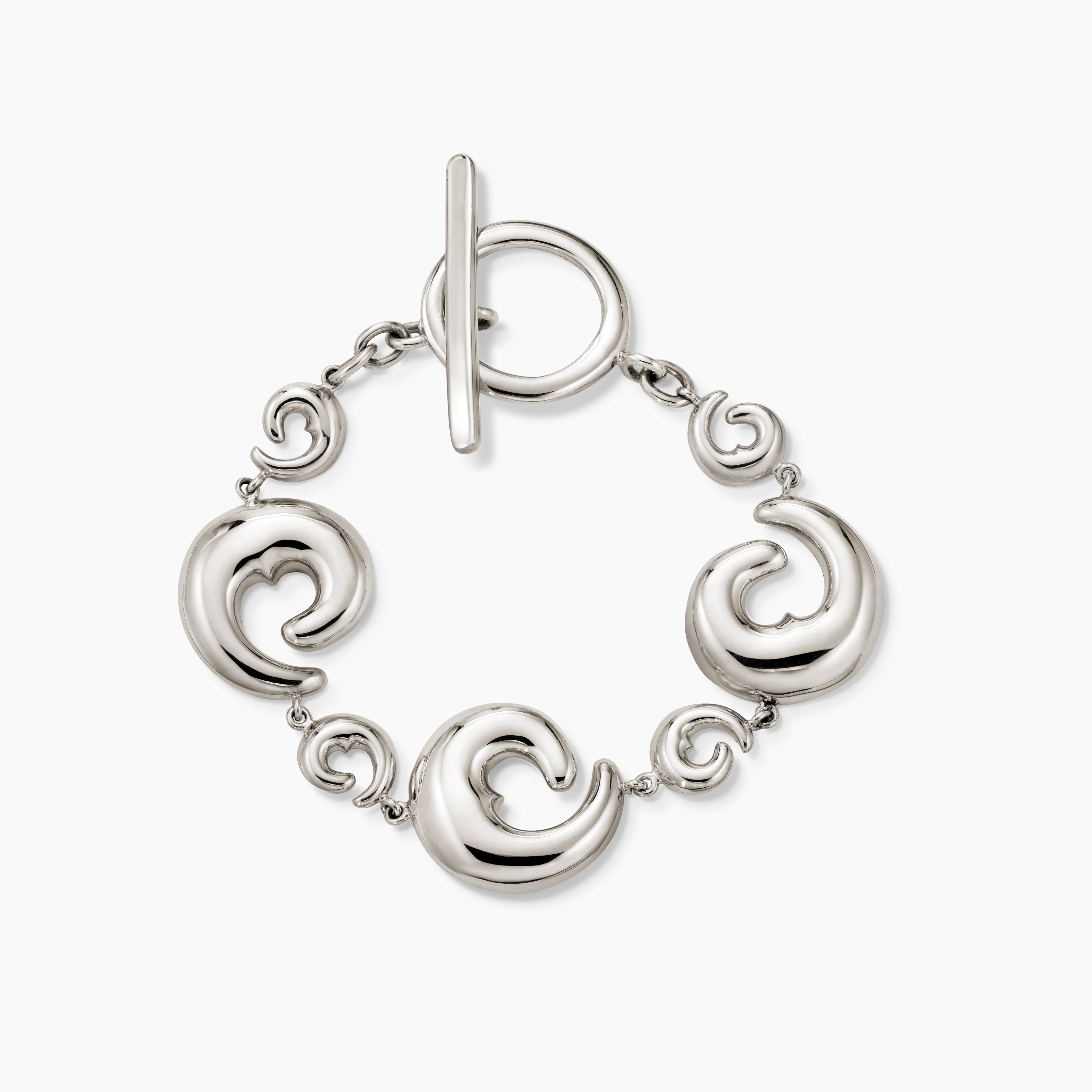 AGMES .925 Sterling Silver Fredrika Bracelet