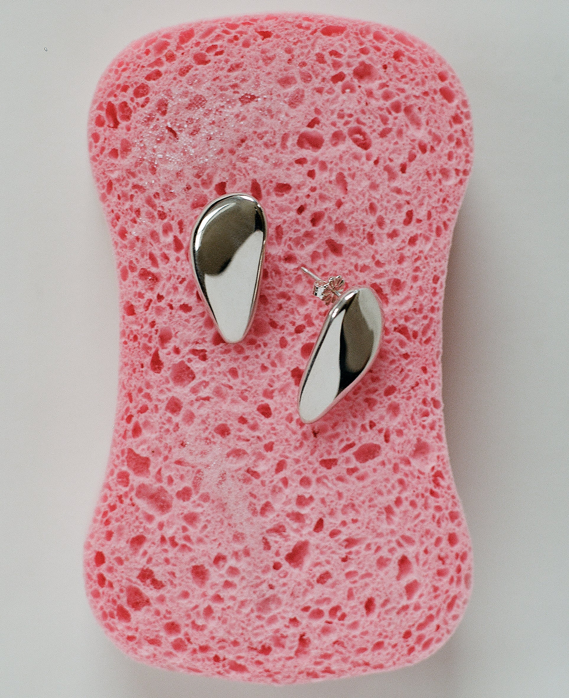 AGMES .925 Sterling Silver Catherine Earrings Clip-On.