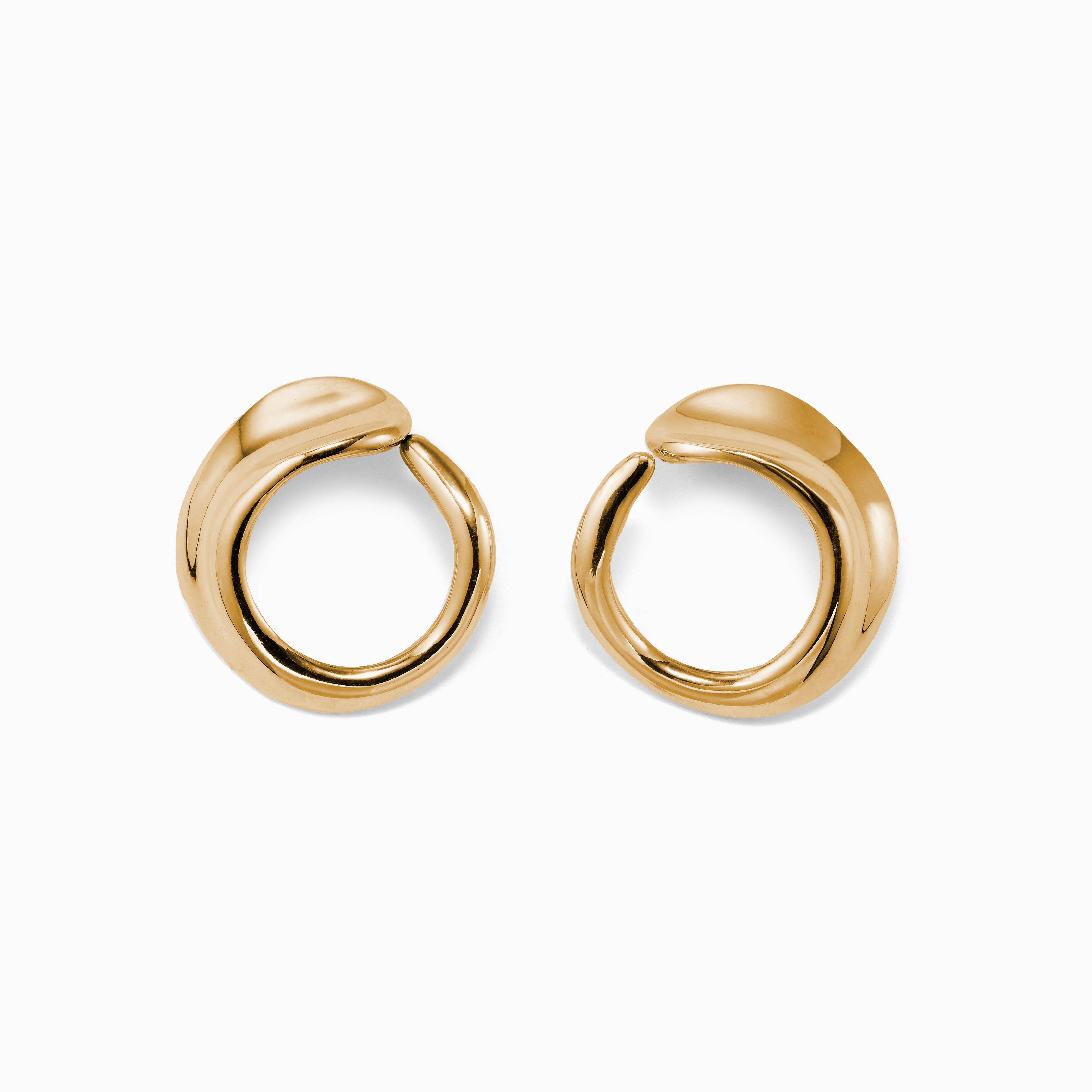 AGMES 18k Gold Vermeil Marta Hoop Earrings