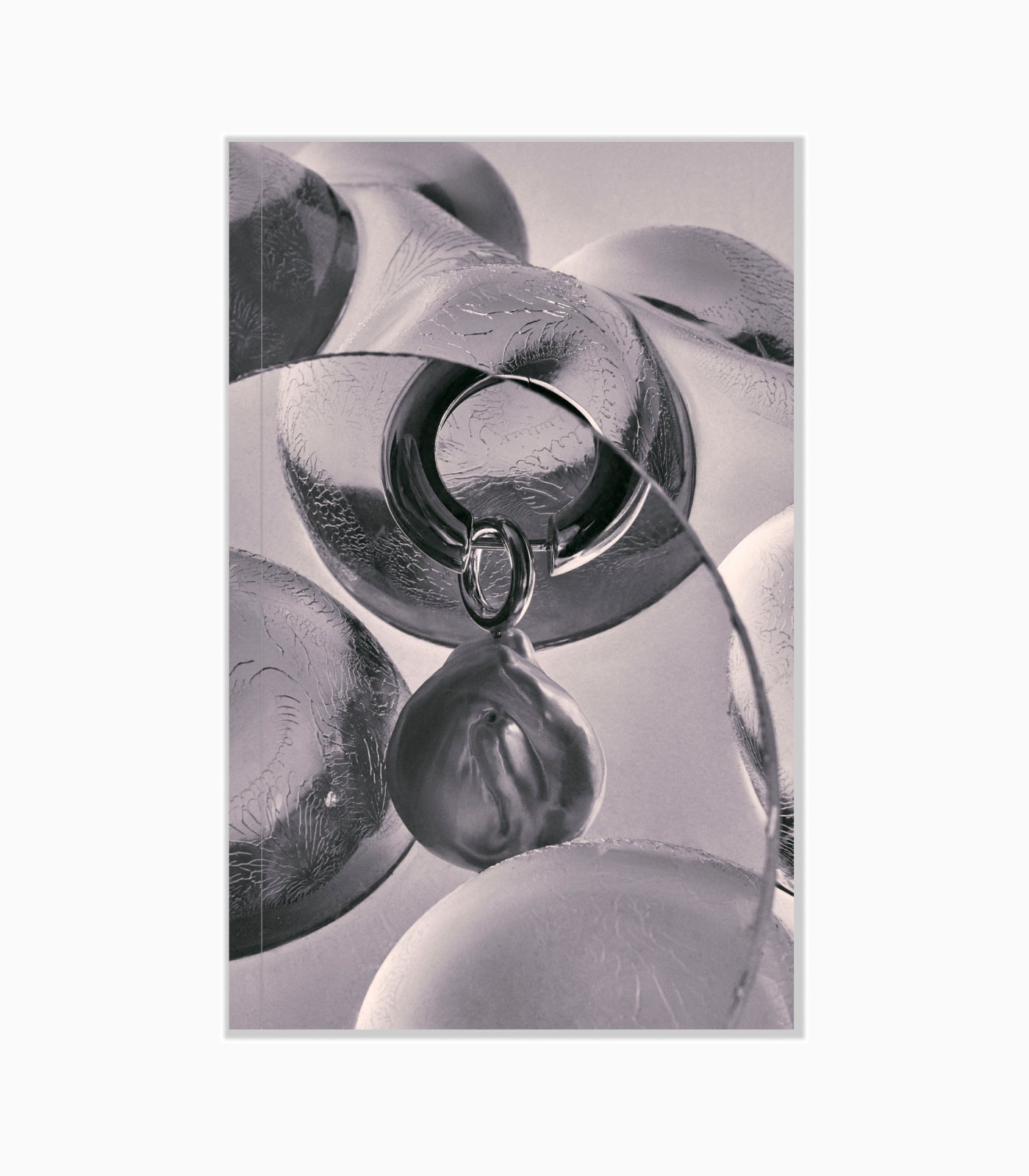 AGMES Notebook. 5" x 8" notebook.
Matte scratch resistant soft cover.