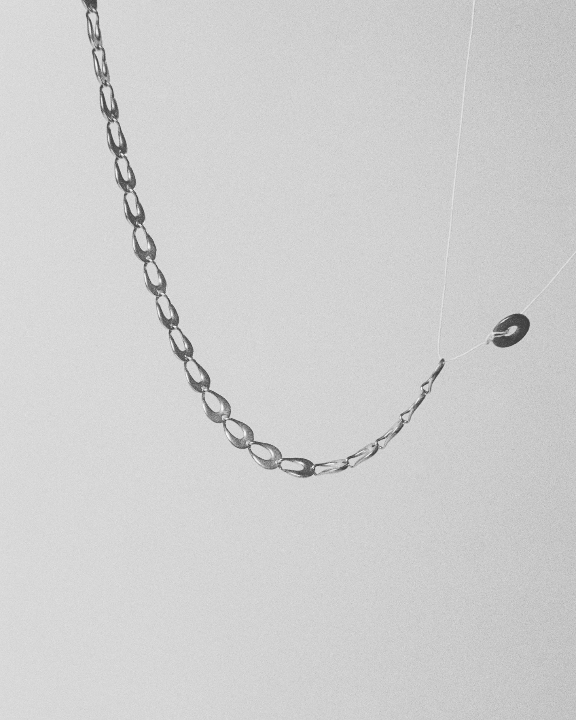 AGMES .925 Sterling Silver Thin Tilda Necklace