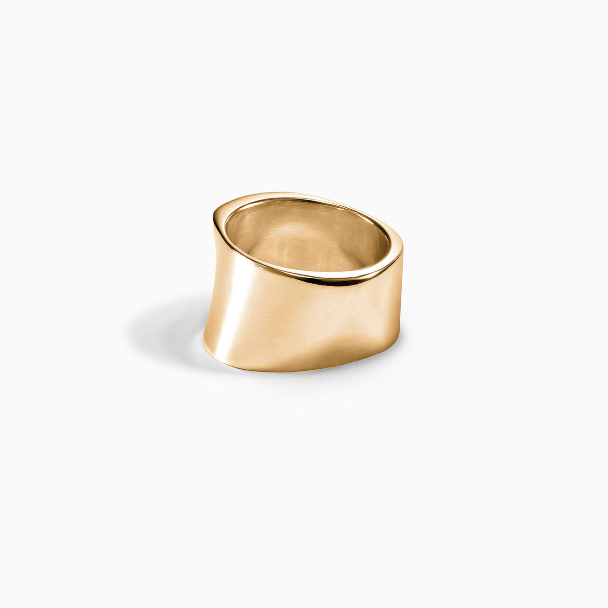 14k Wide Astrid Cigar Band