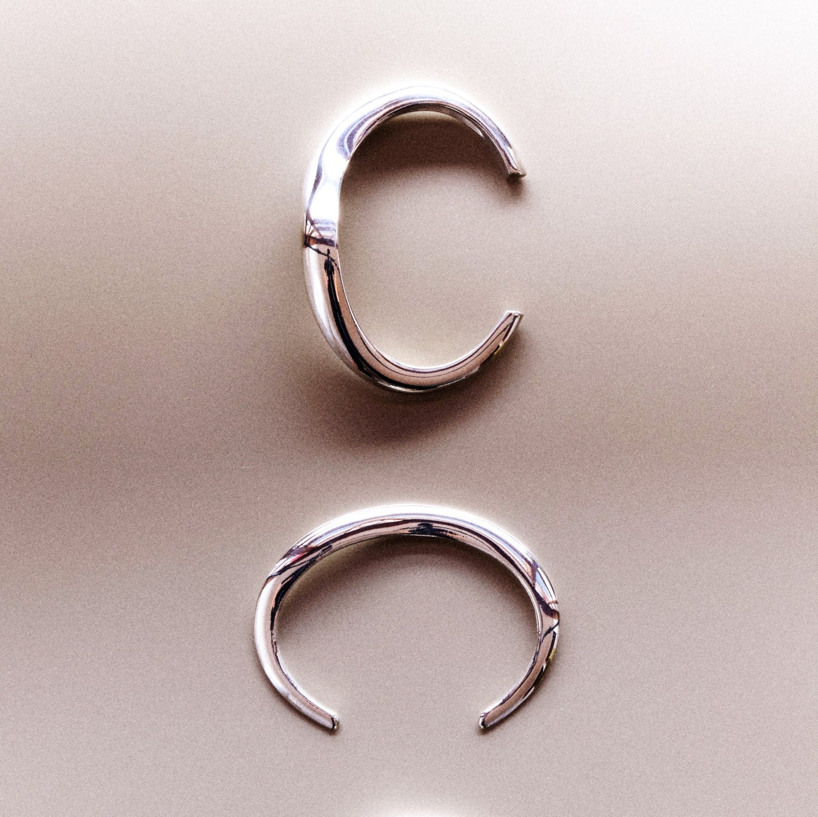 AGMES 0.925 Sterling Silver Astrid Cuff