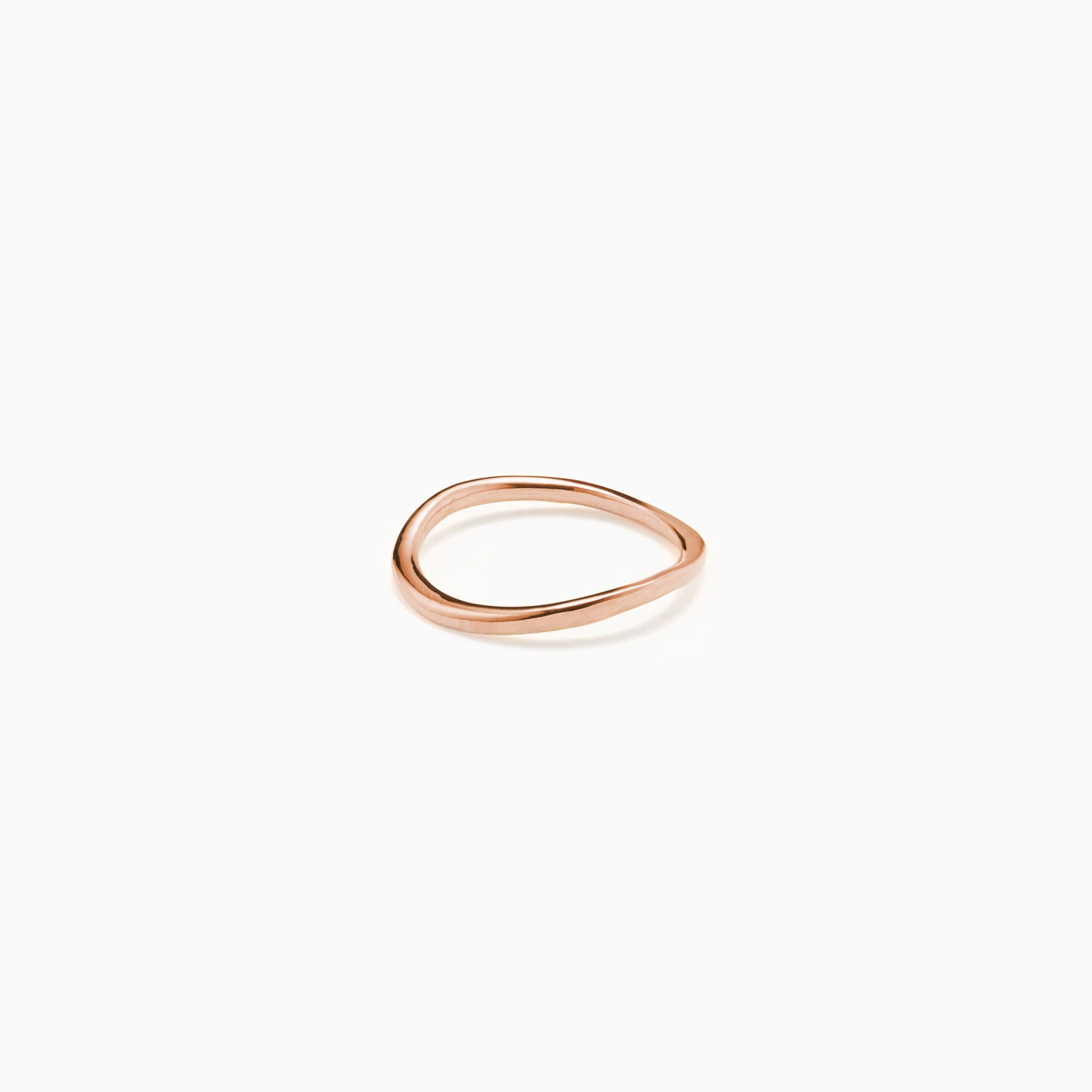 AGMES Small Rose Gold Astrid Ring.