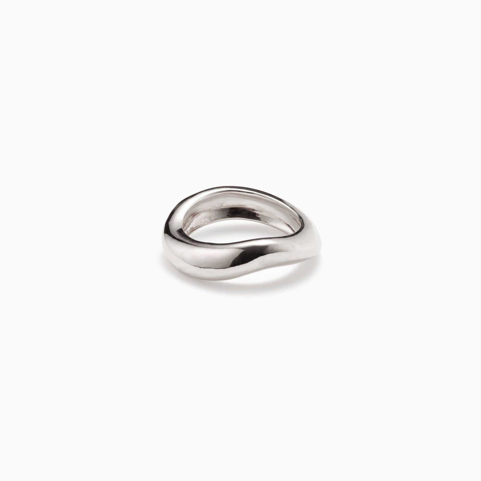 AGMES .925 Sterling Silver Large Astrid Ring.