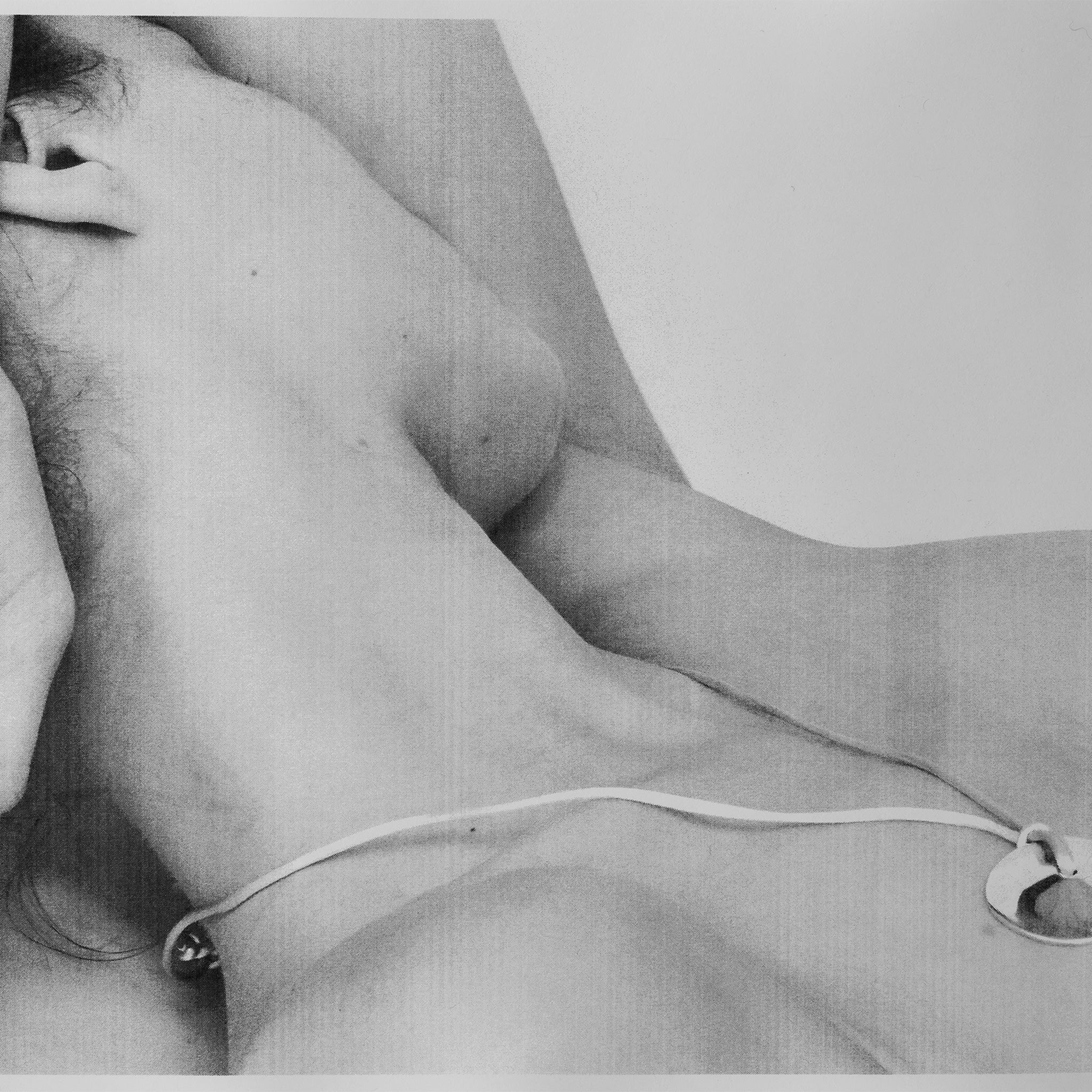 Person wearing AGMES 0.925 Sterling Silver Cora Pendant paired with Ivory Silk Cord. Round Pendant Necklace.