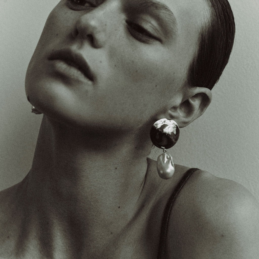 Boucles d'oreilles baroques Stella