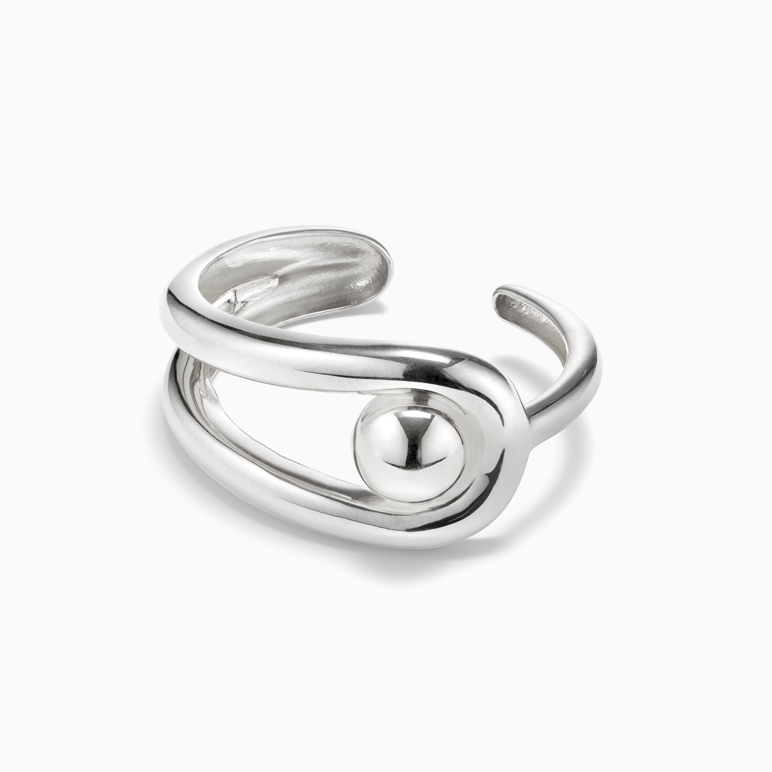 AGMES 0.925 sterling silver Beatriz Cuff