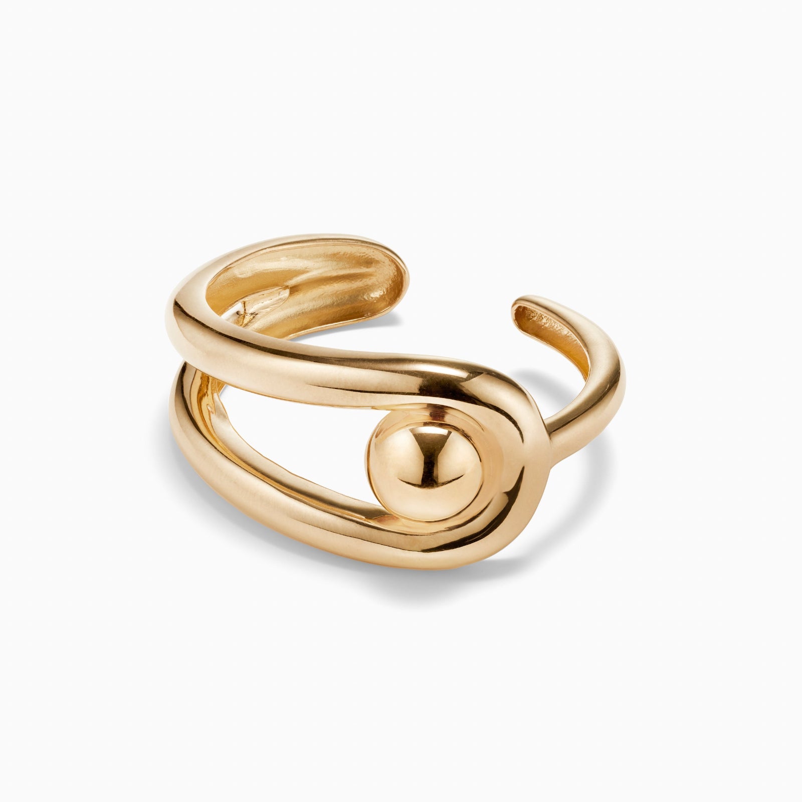 AGMES 18k Gold Vermeil Beatriz Cuff