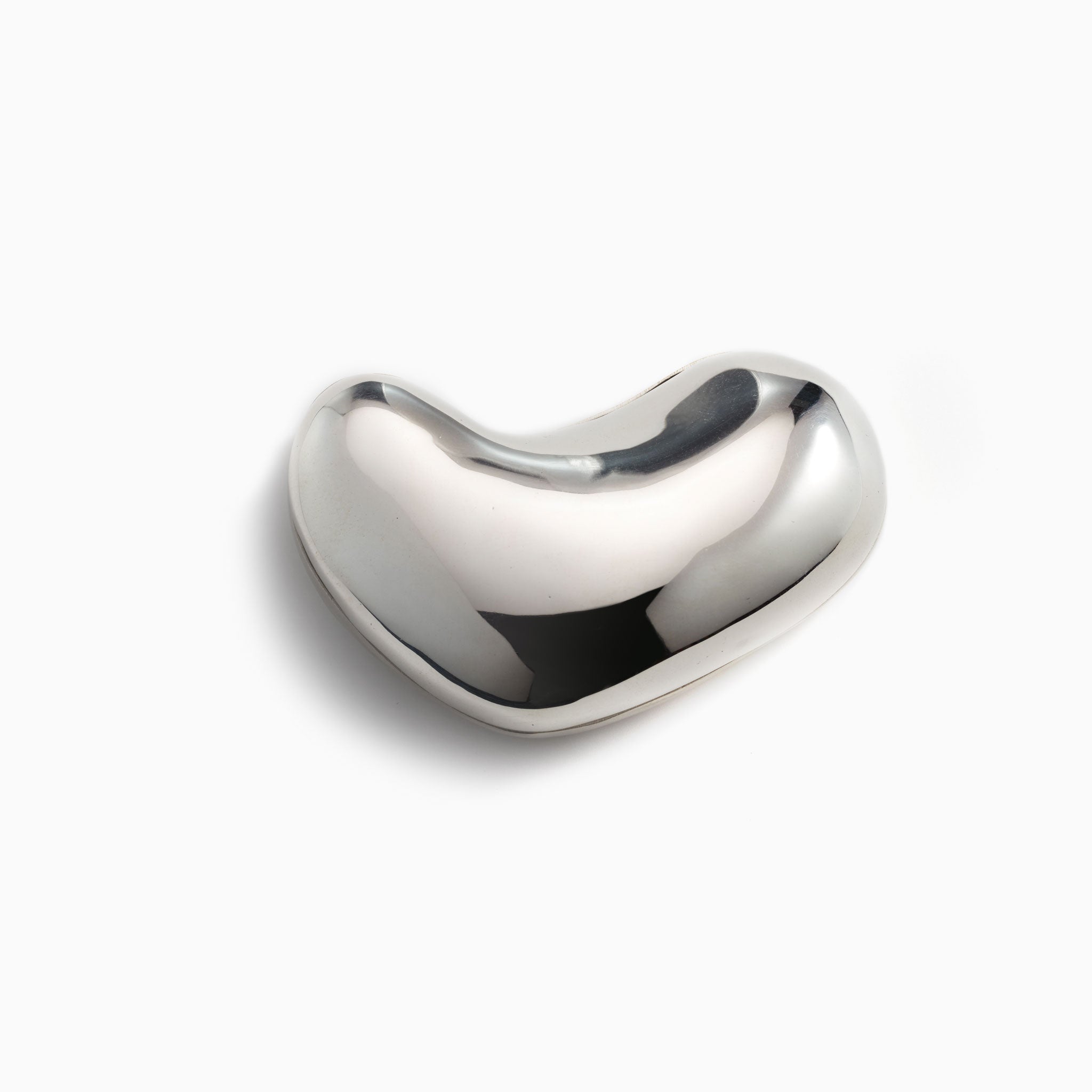AGMES .925 Sterling Silver Sculpted Heart Box.
