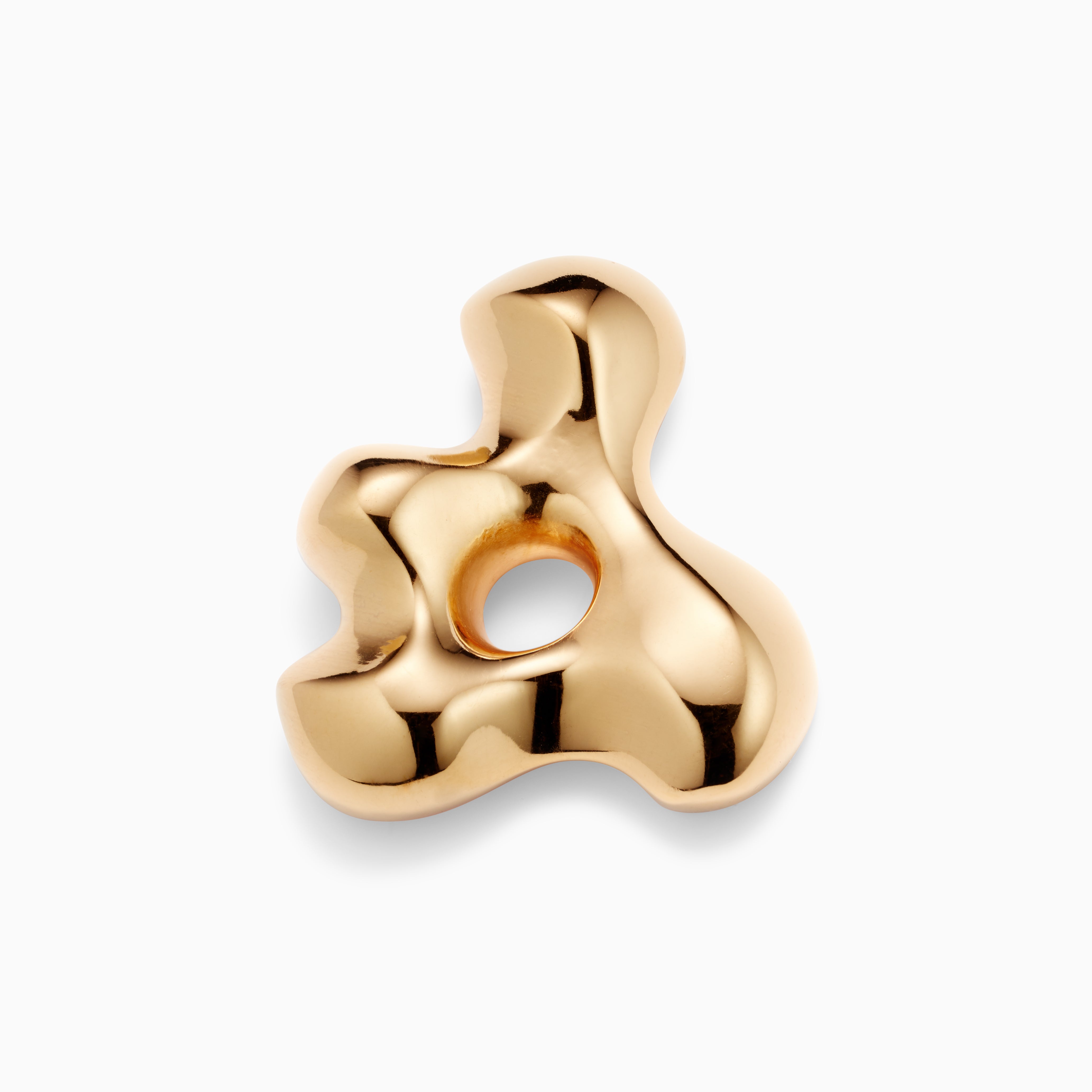 AGMES 18K Gold Vermeil Simone Brooch. Simone Bodmer-Turner.