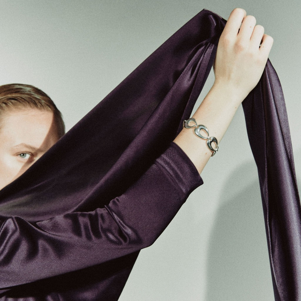 AGMES .925 Sterling Silver Tilda Bracelet