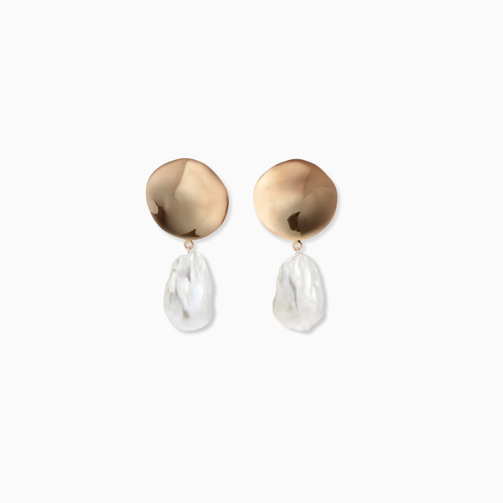 Boucles d'oreilles baroques Stella