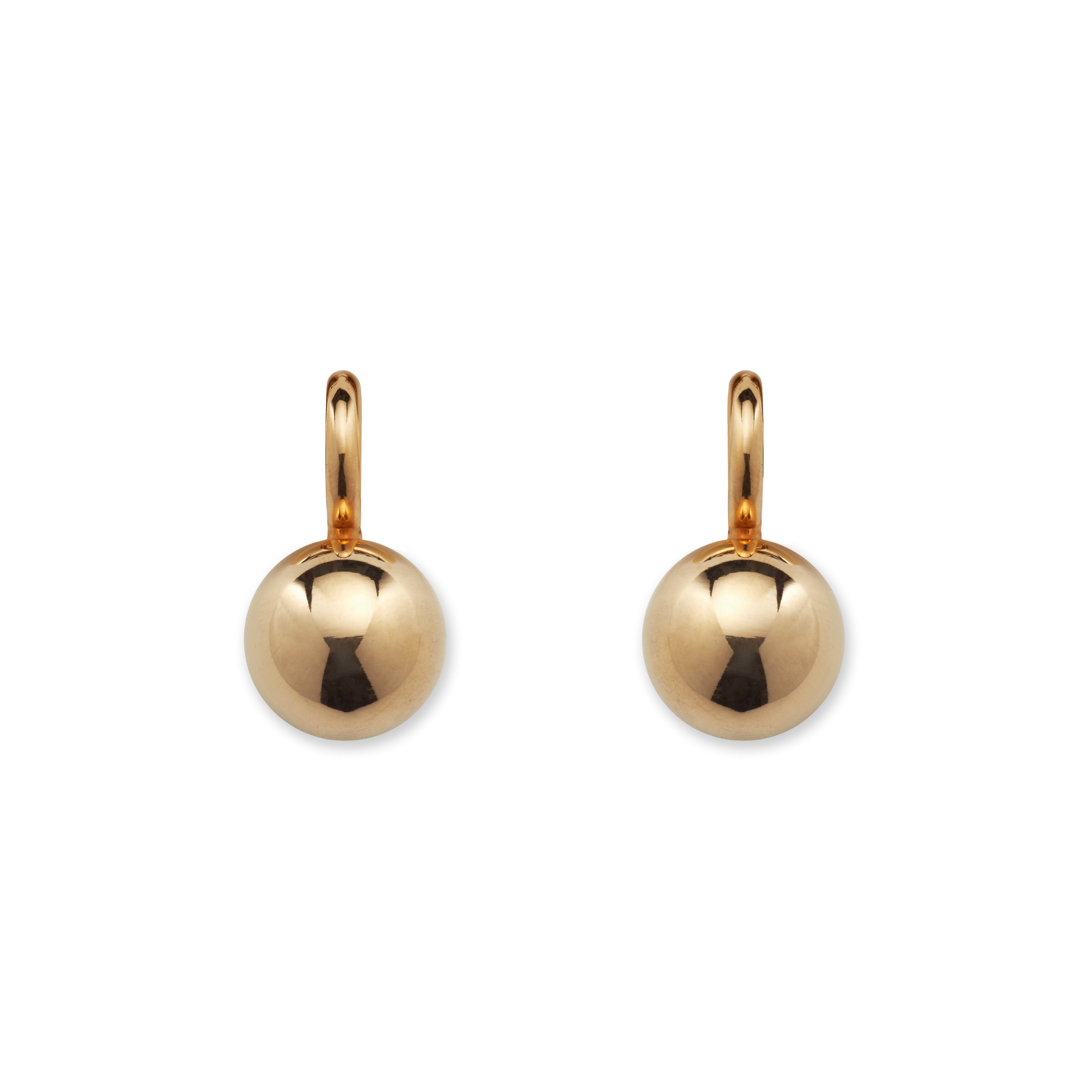 AGMES 18k gold vermeil earring embellishment.
