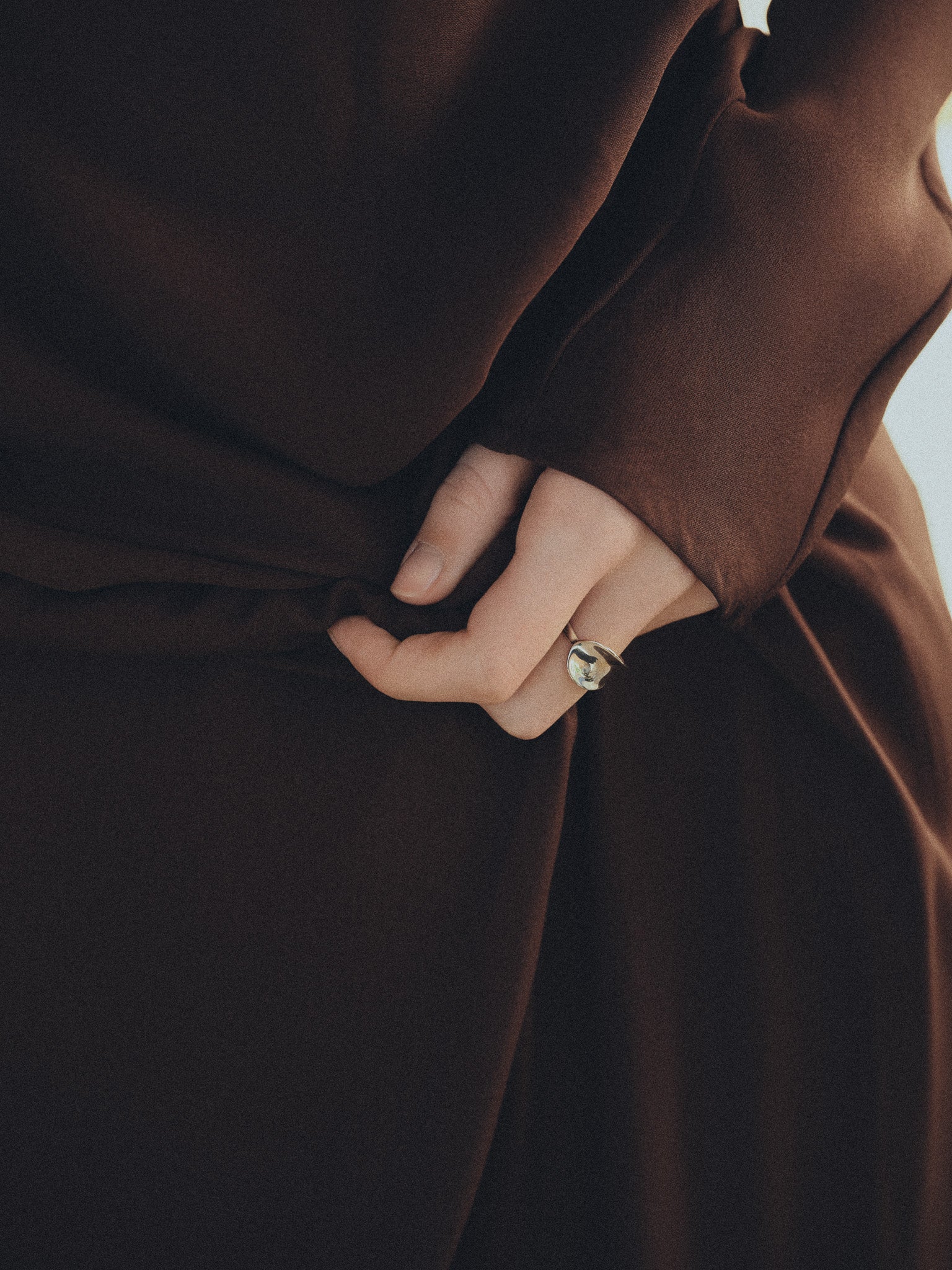 AGMES .925 Sterling Silver Marta Ring. 