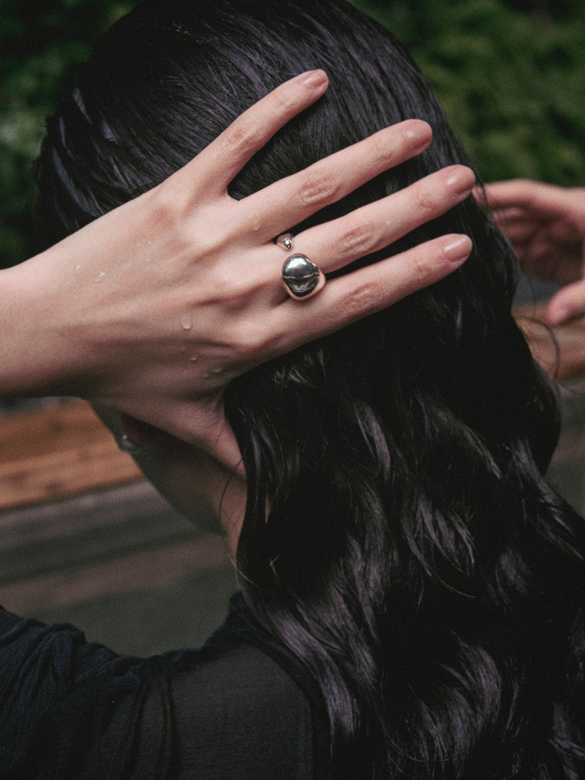 AGMES .925 Sterling Silver Sienna Ring. 