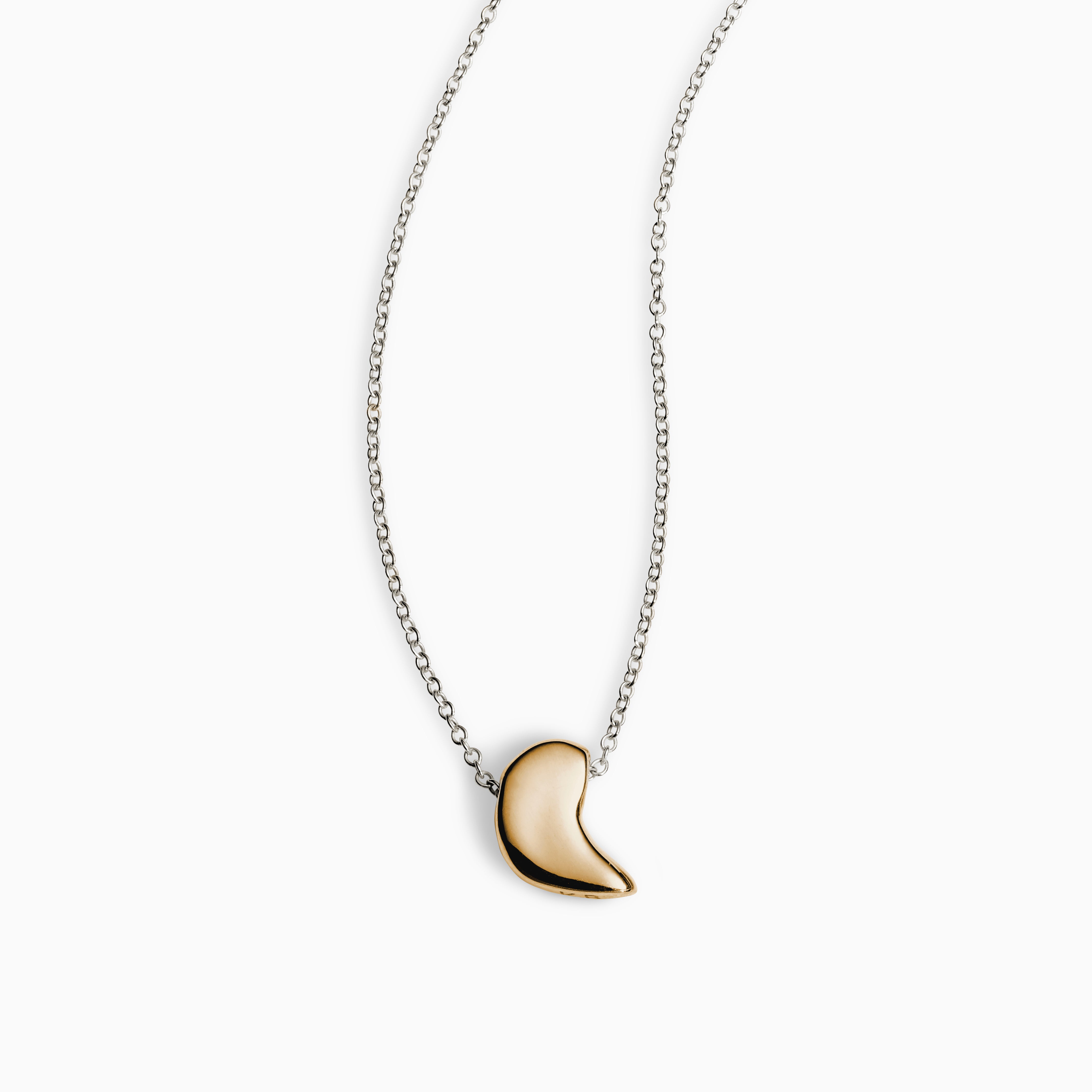 AGMES 18K Gold Vermeil Left Sum of Parts Pendant. 