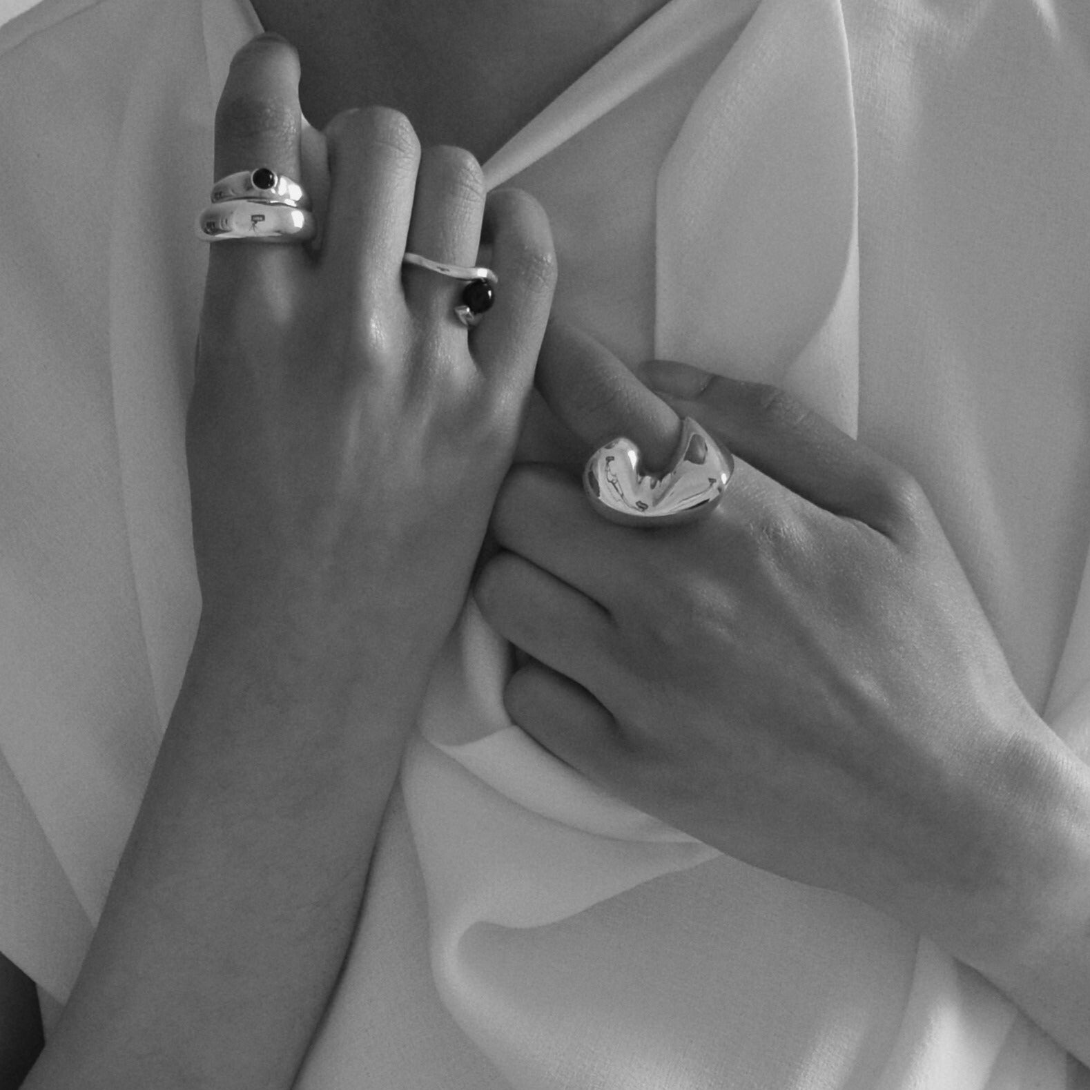 AGMES .925 Sterling Silver Turner Ring. Simone Bodmer-Turner.