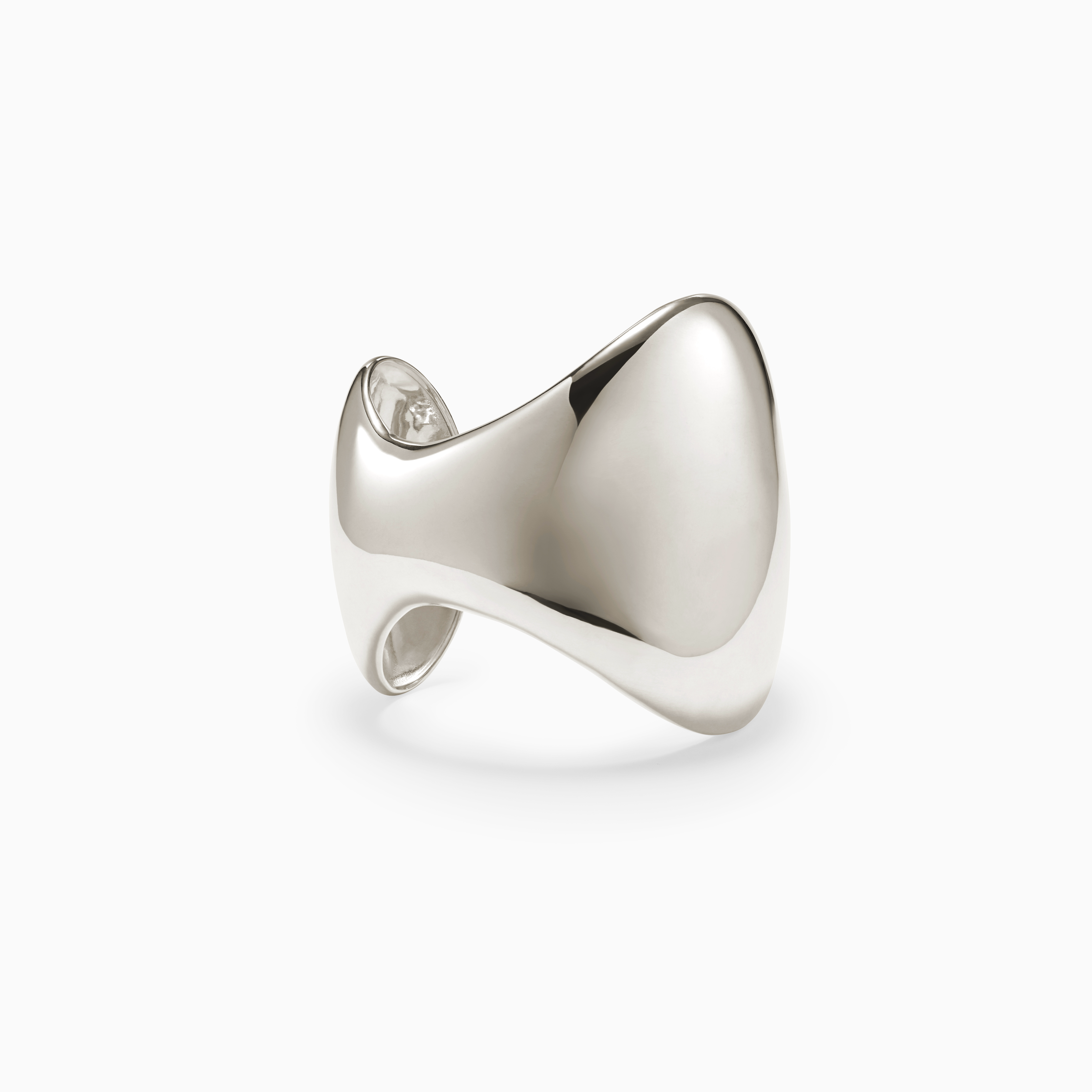 AGMES 0.925 Sterling silver Giselle Cuff. Large Cuff Bracelet. 