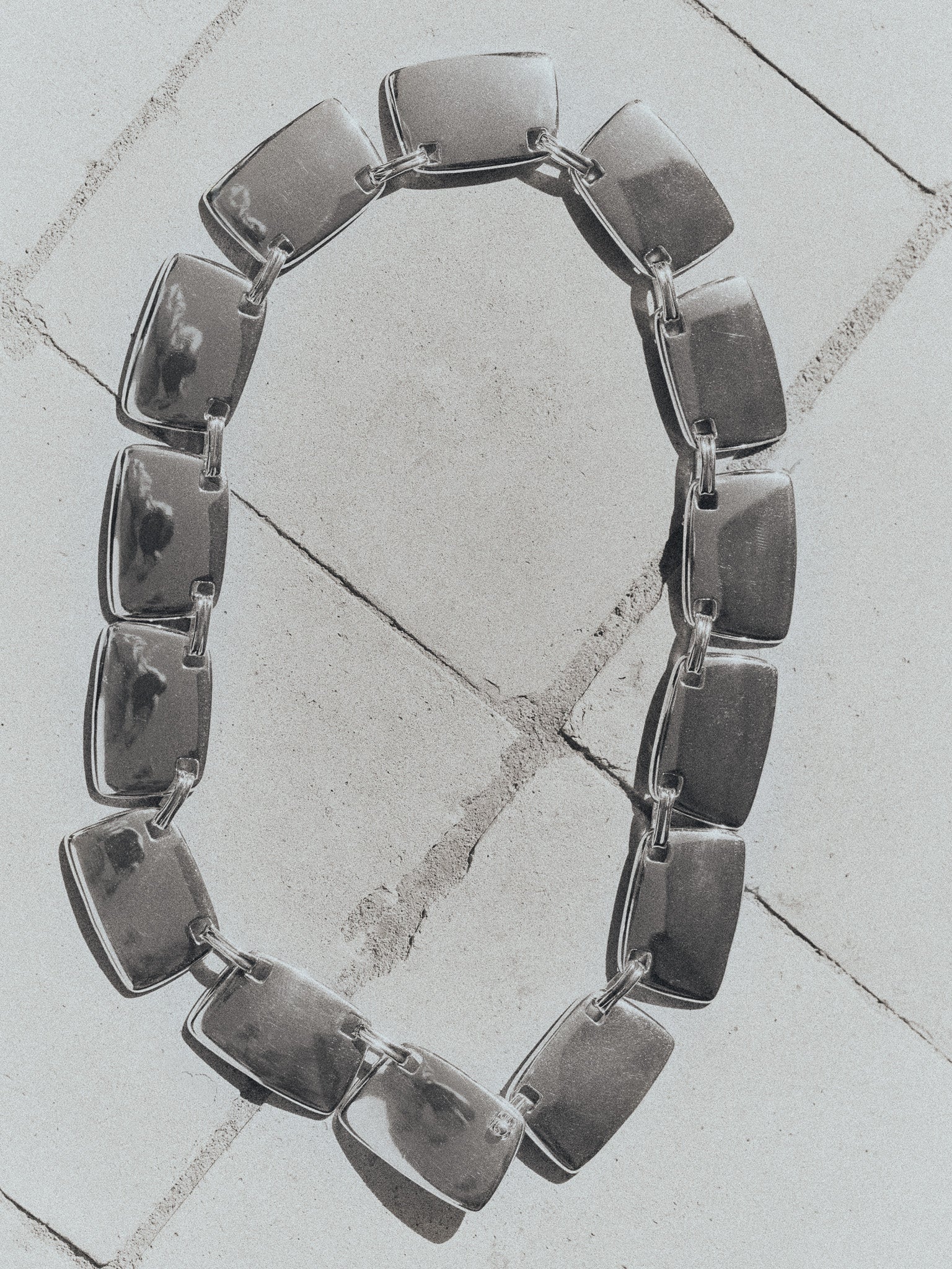 AGMES 0.925 Sterling Silver Grace Collar. 