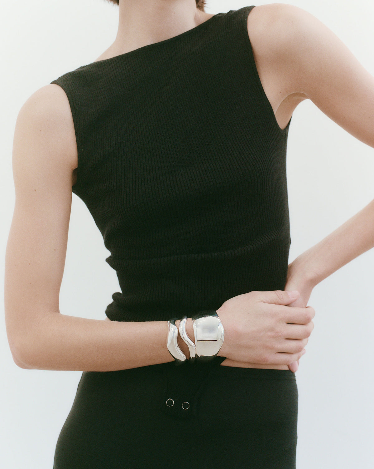 Medium Astrid + Large Astrid + Jean Cuff Set