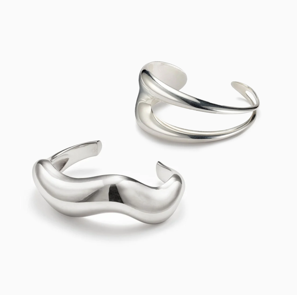 Large Cuff Leona Cuff + Large Astrid Cuff Set