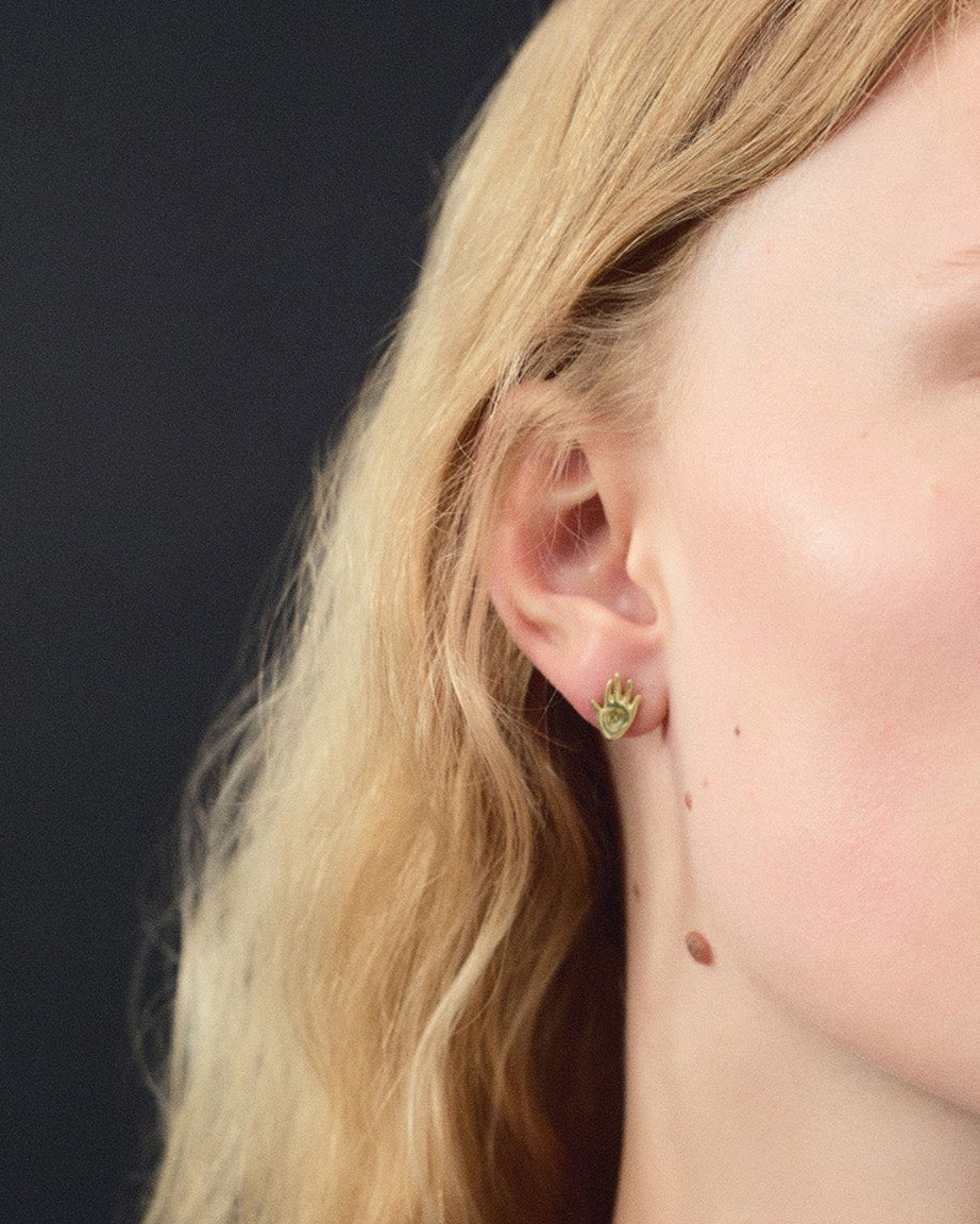 14k Mini Dalí Studs
