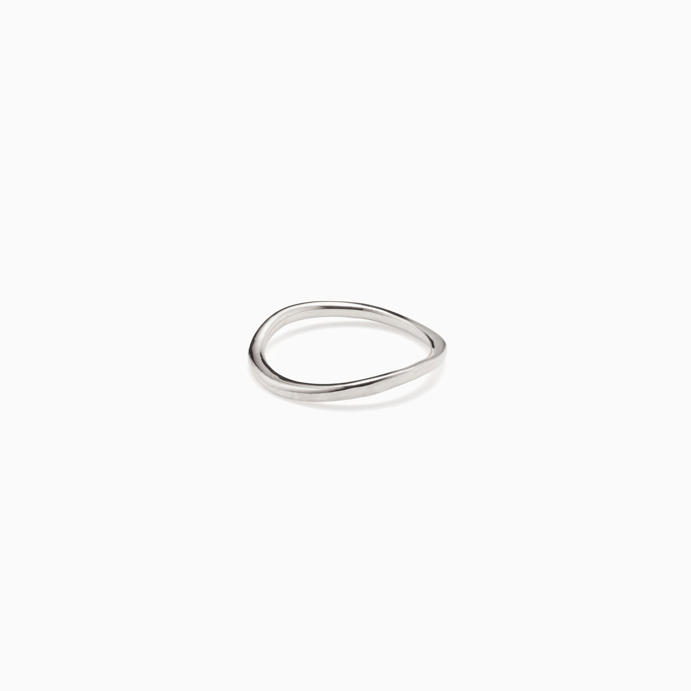 AGMES .925 Sterling Silver Small Astrid Ring. 
