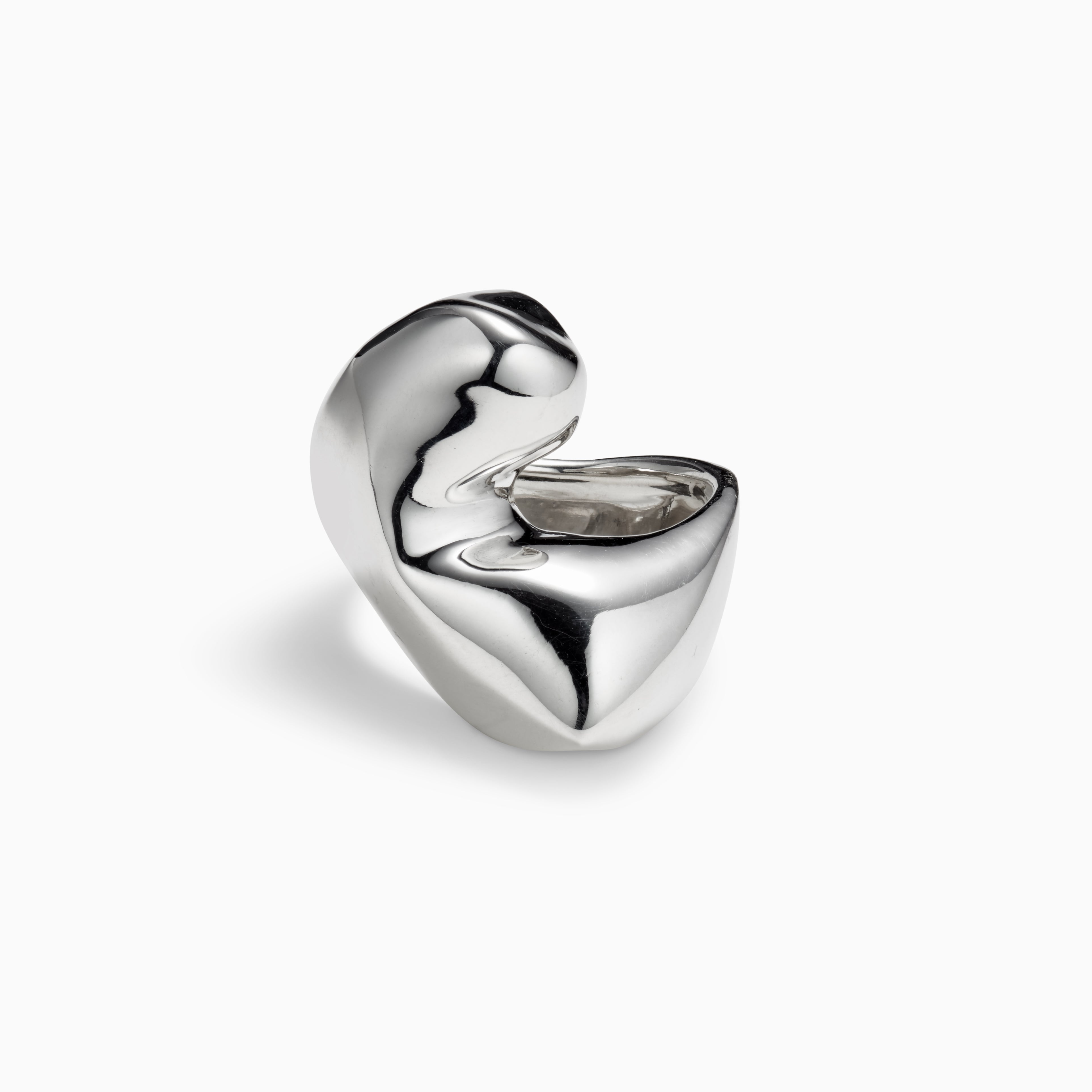 AGMES .925 Sterling Silver Turner Ring. Simone Bodmer-Turner.