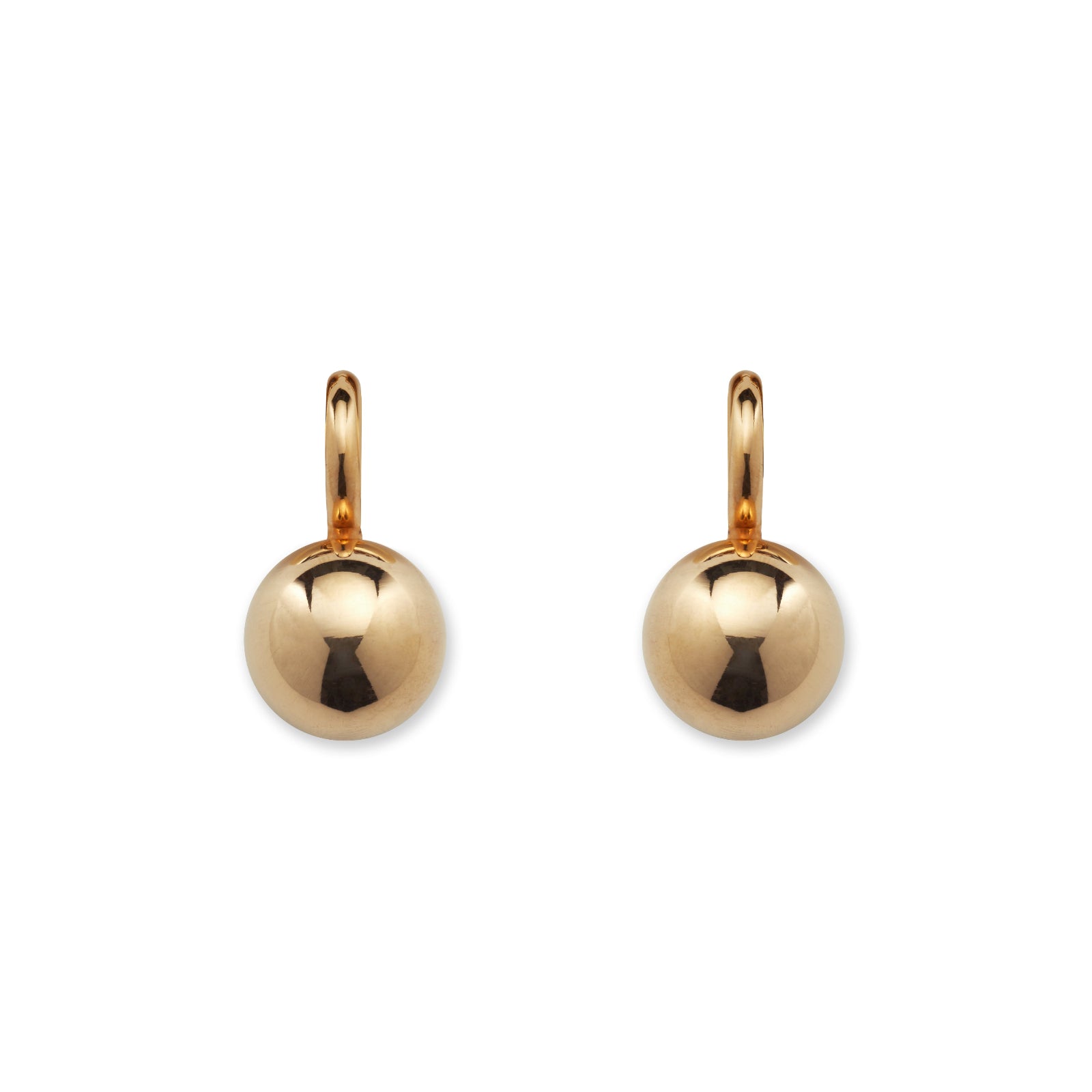 AGMES 18k gold vermeil earring embellishment.