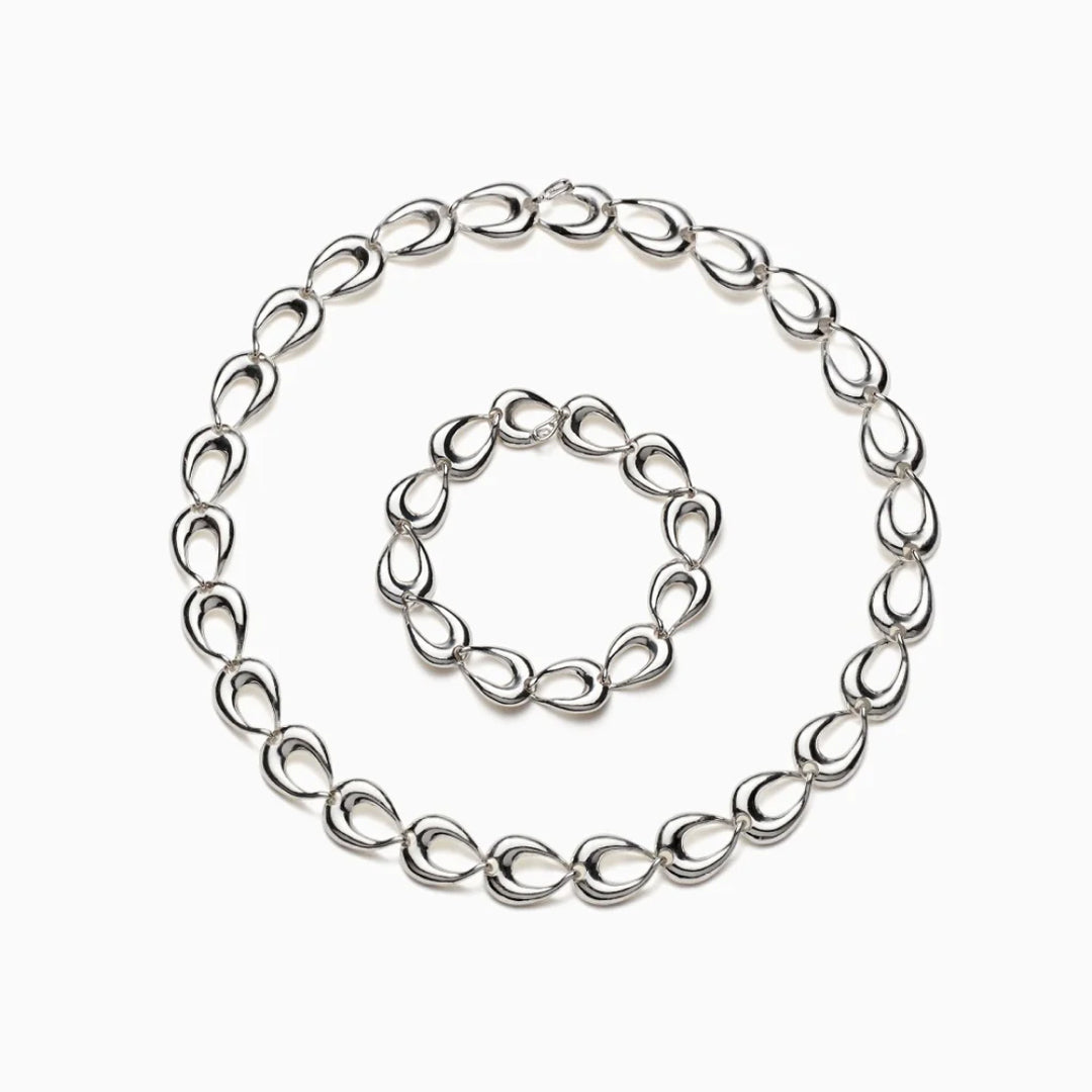 Thin Tilda Necklace + Bracelet Set